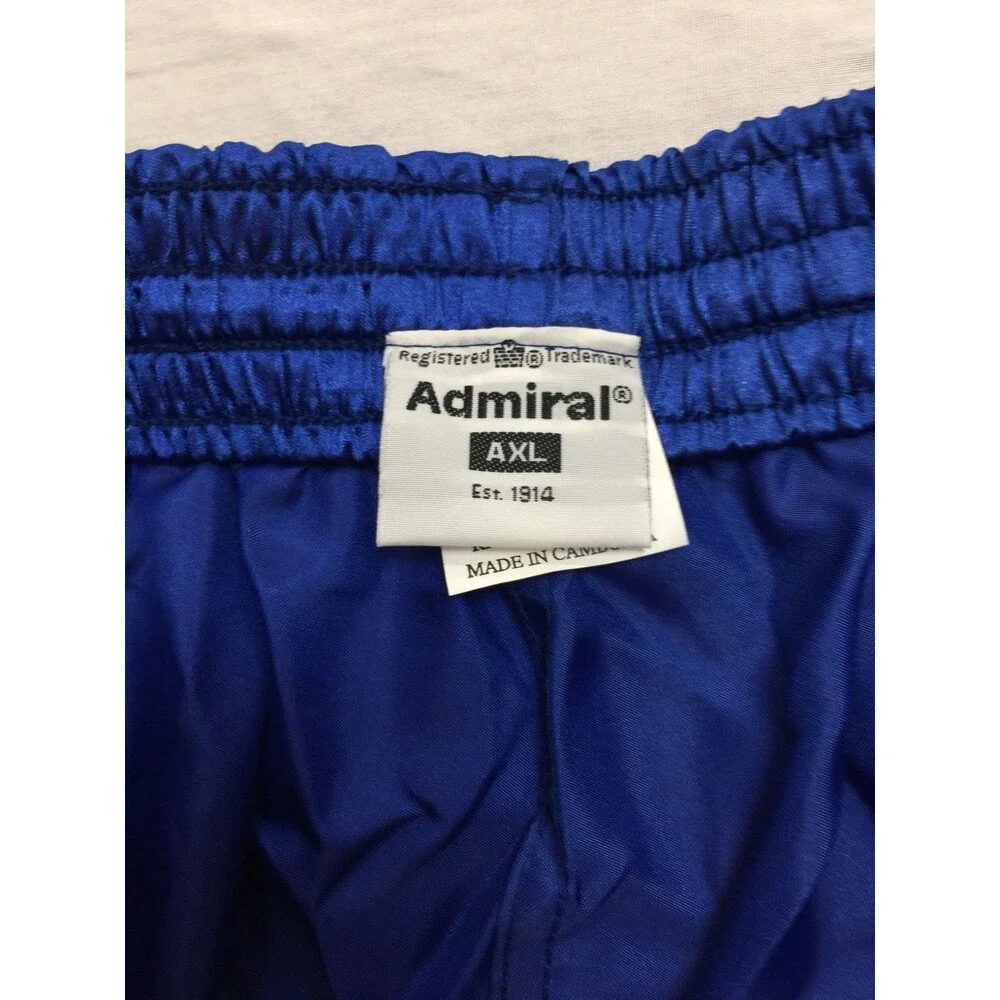 NWOT ADMIRAL MENS ATHLETIC SOCCER NYLON UNLINED SHORTS SIZE XL